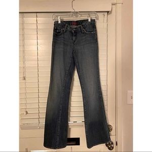Blue Cult low rise flare jeans